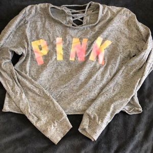 PINK Victoria’s Secret long sleeve crop